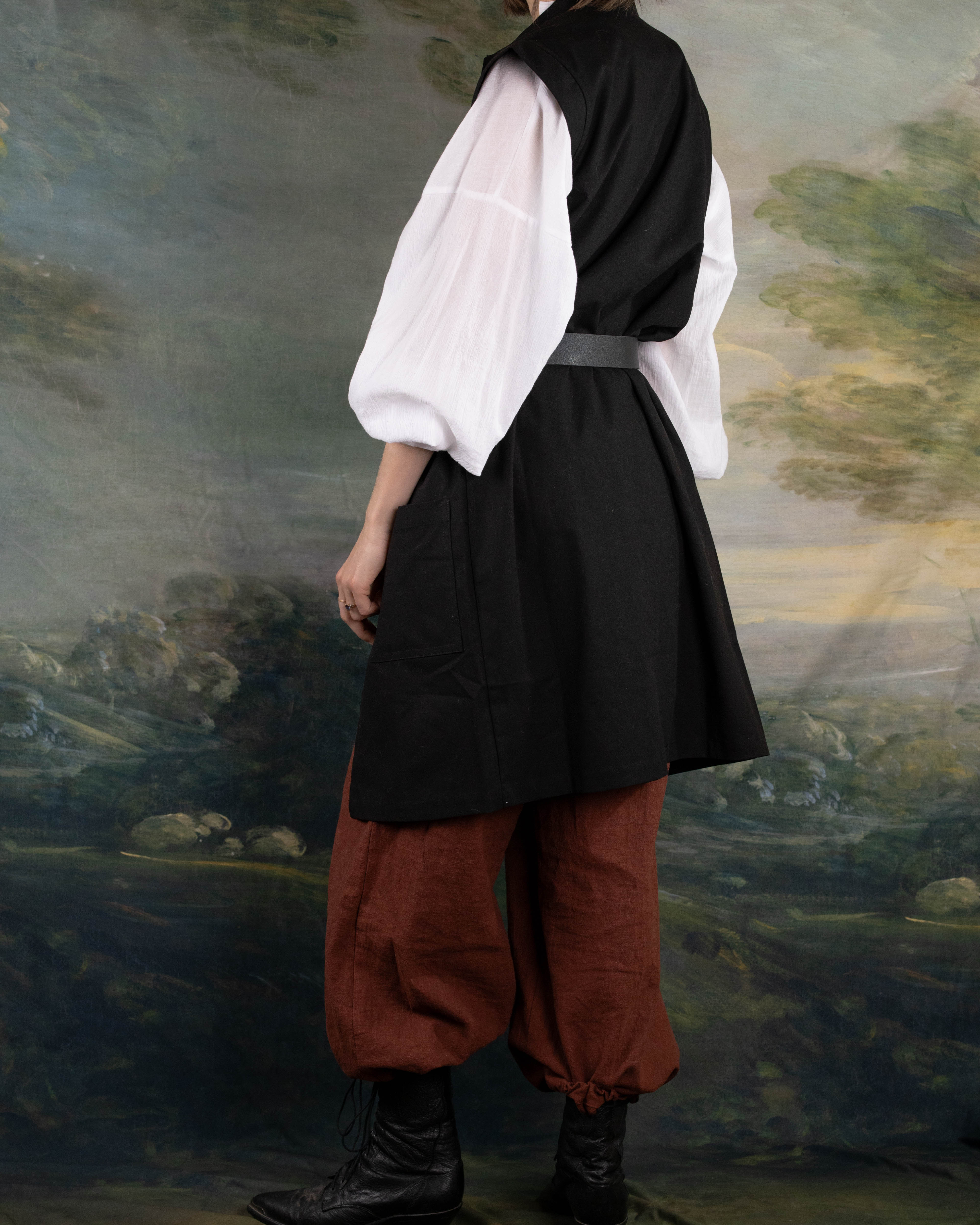 Black Pirate Vest - Image 9