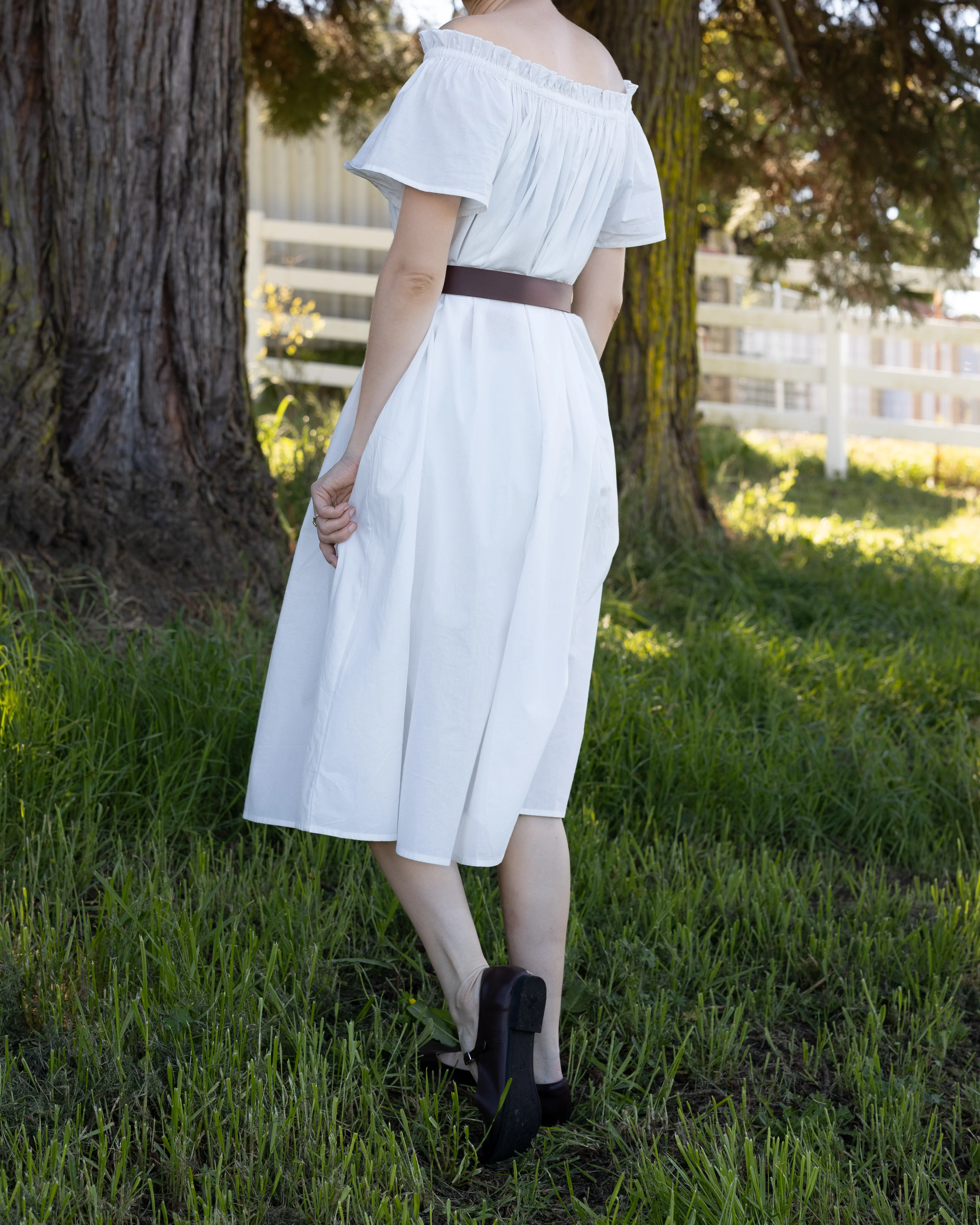 Cotton Flutter Sleeve Chemise - Image 8