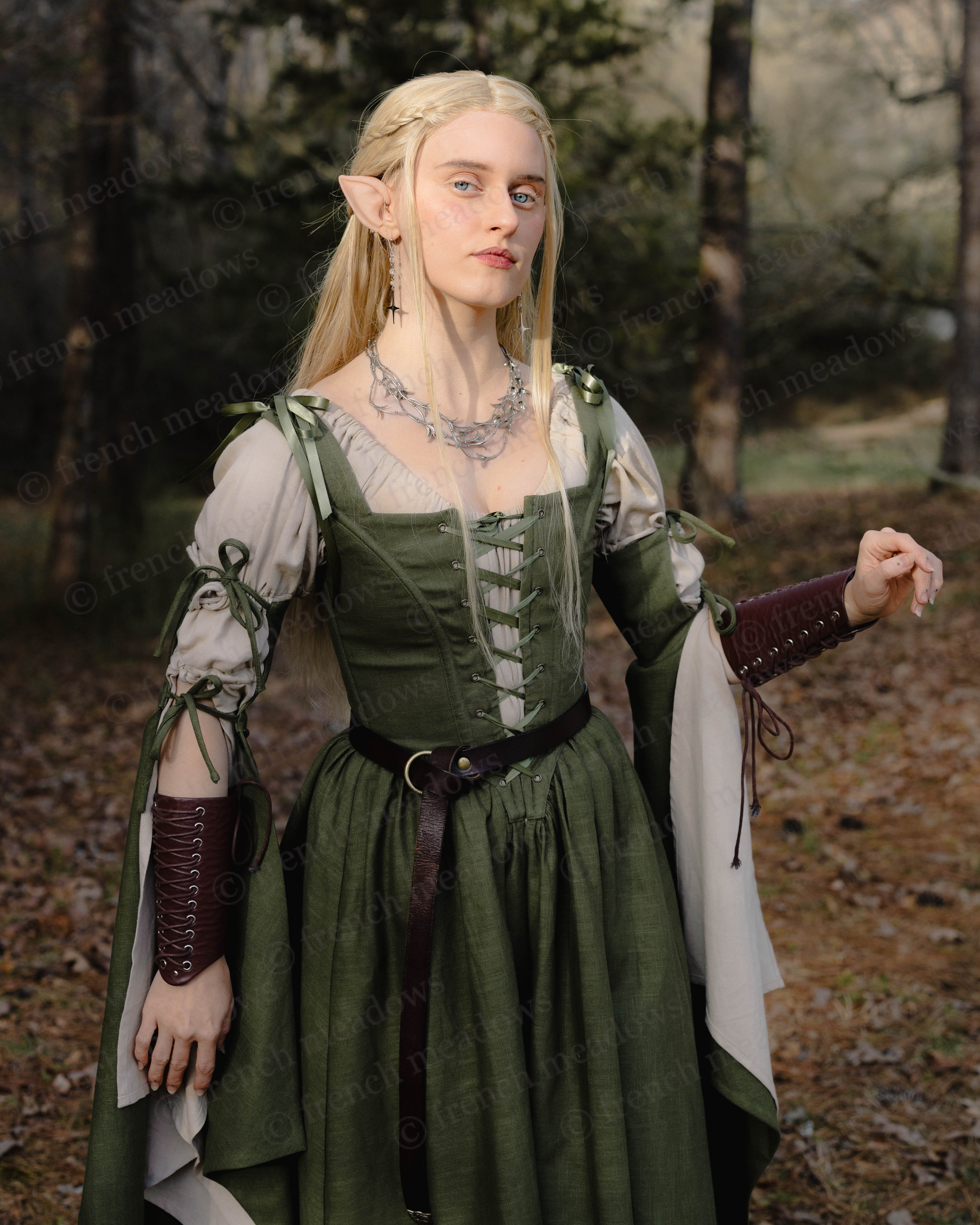 Ivy Green Corset Dress - Image 8