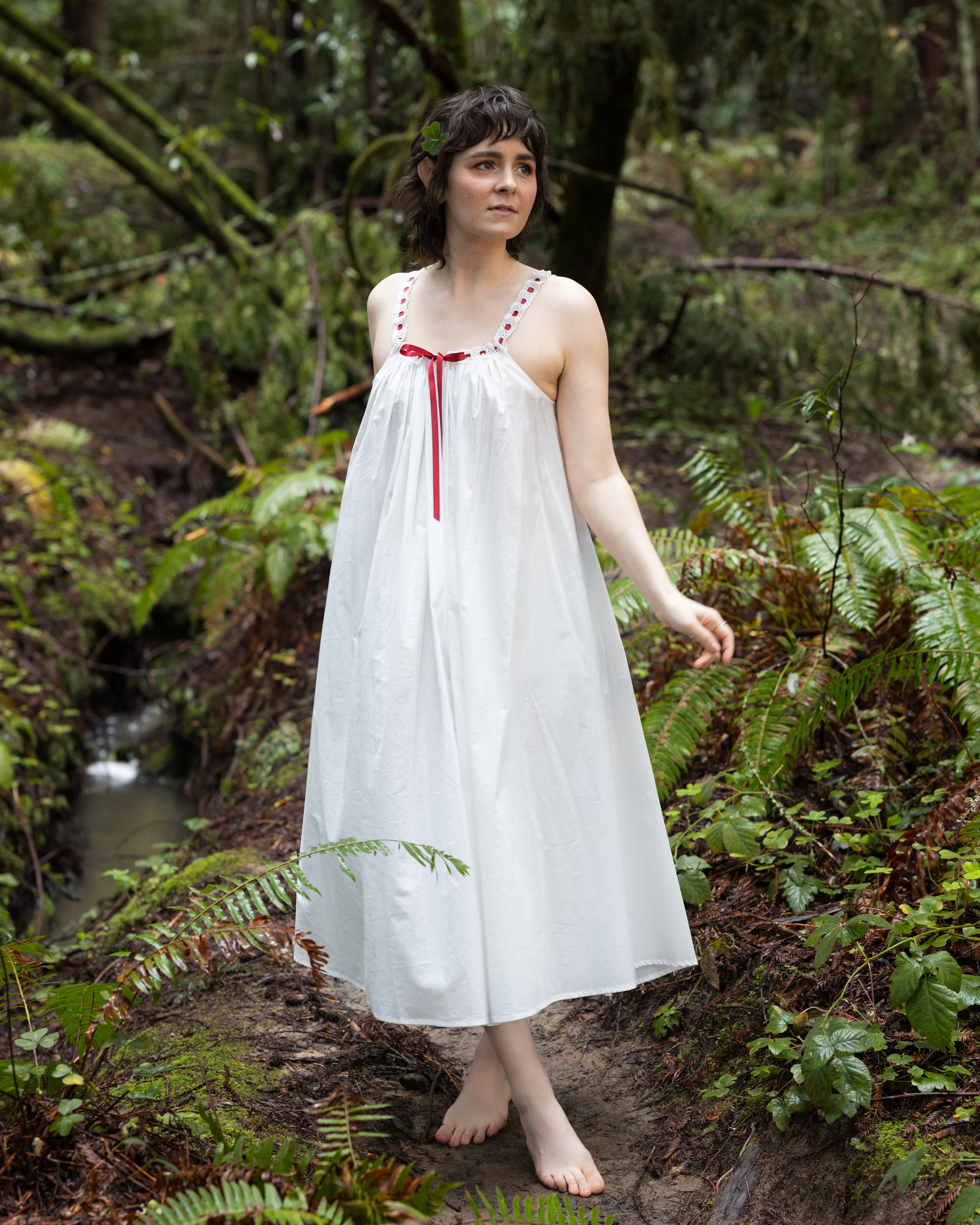 Lacey Ribbon Chemise - Image 3