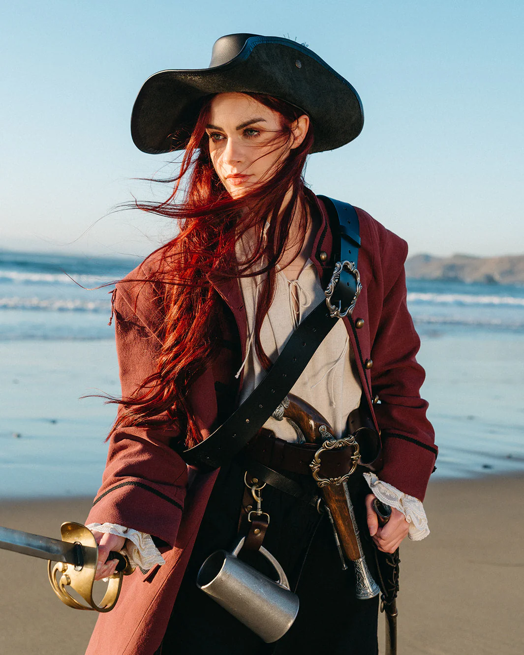 Leather Pirate Belt - Image 3
