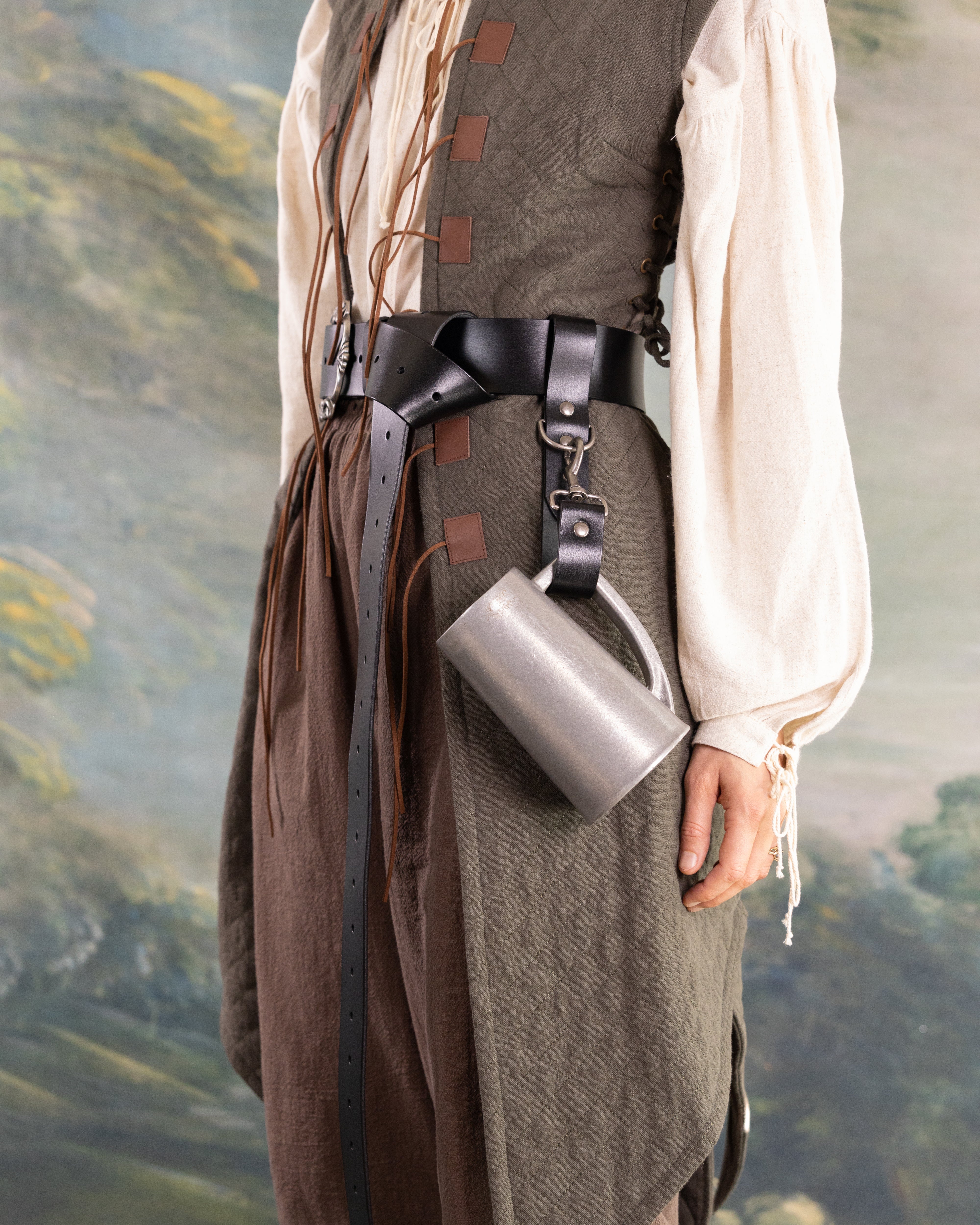 Heavy Duty Leather Tankard Strap - Image 6