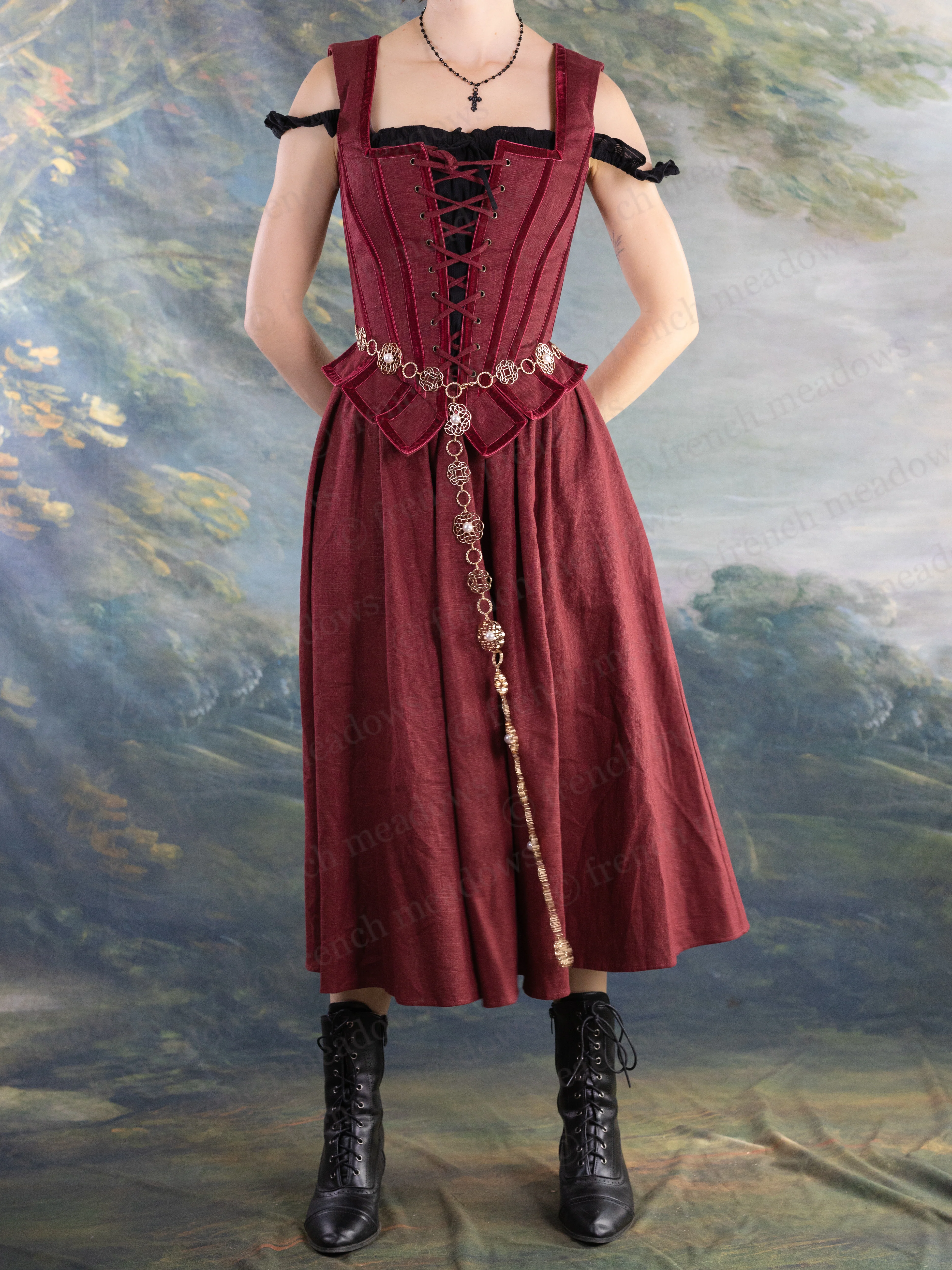 Rosette Medieval Chain Belt - Image 11