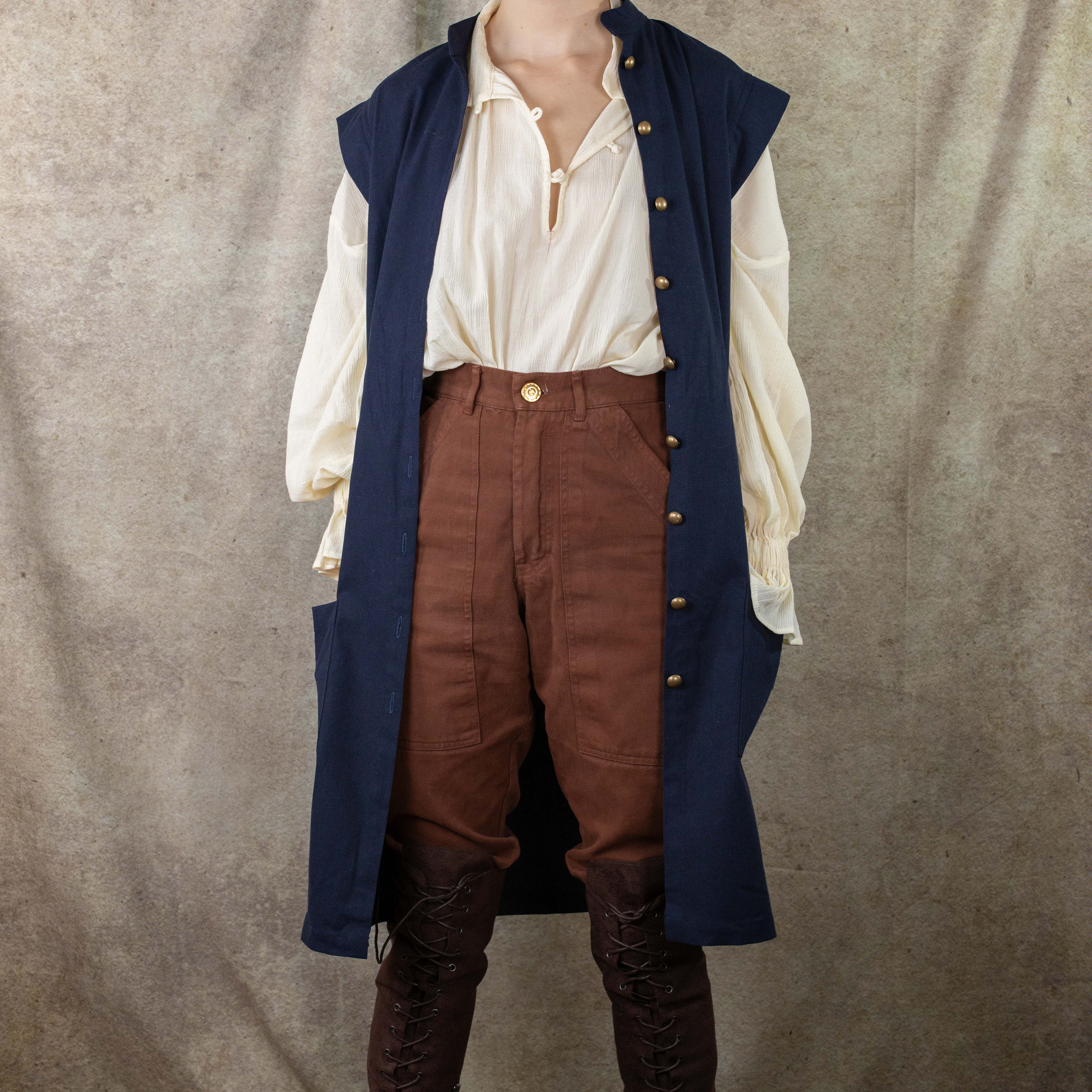 Navy Pirate Vest - Image 10