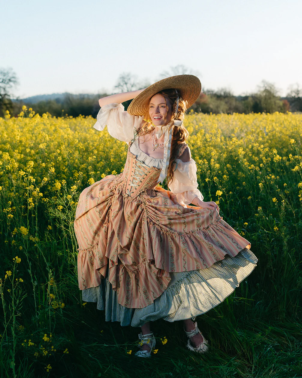 Rococo Pink 18th Century Stays - Image 3