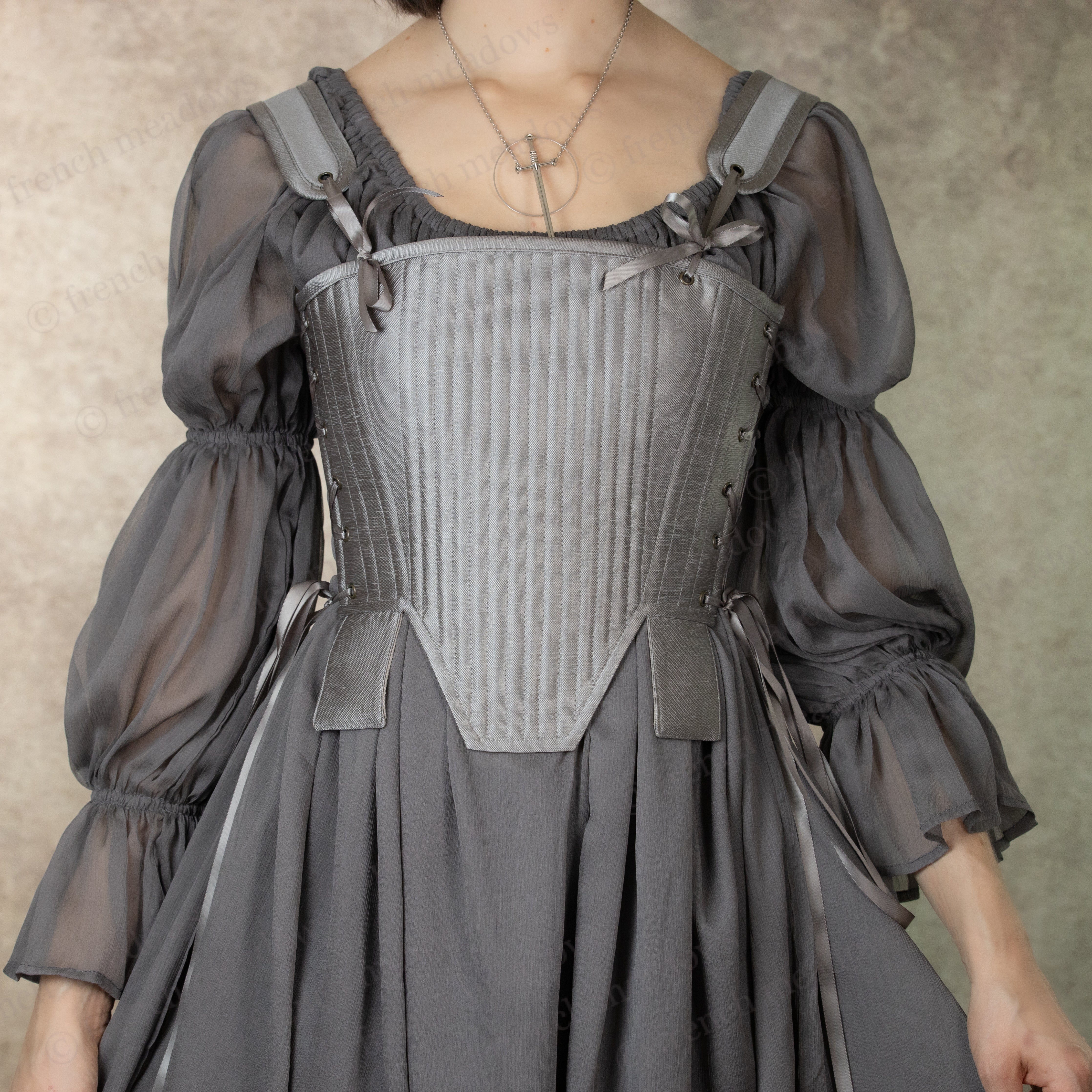 Silver Tabbed Tudor Stays - Image 10