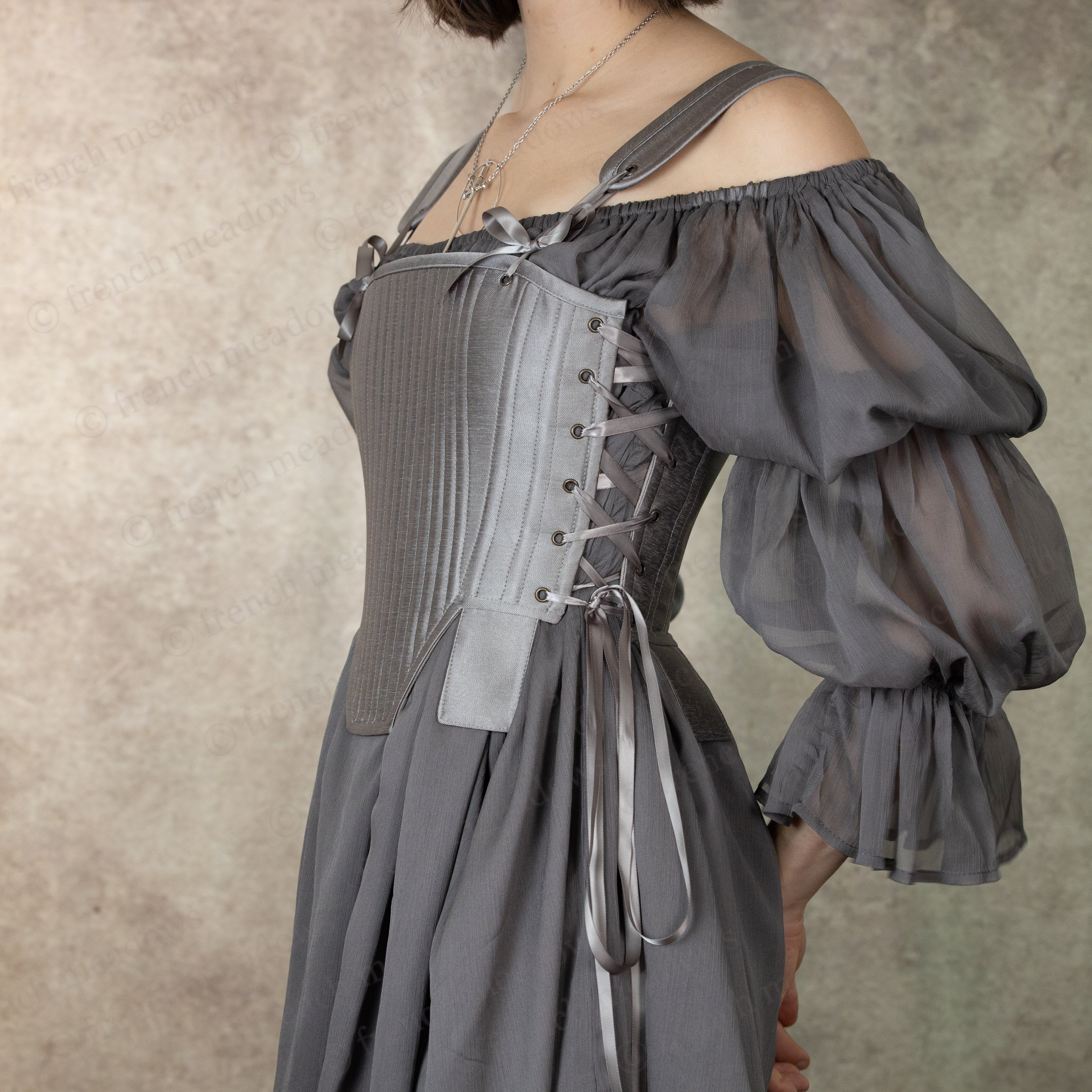 Silver Tabbed Tudor Stays - Image 12