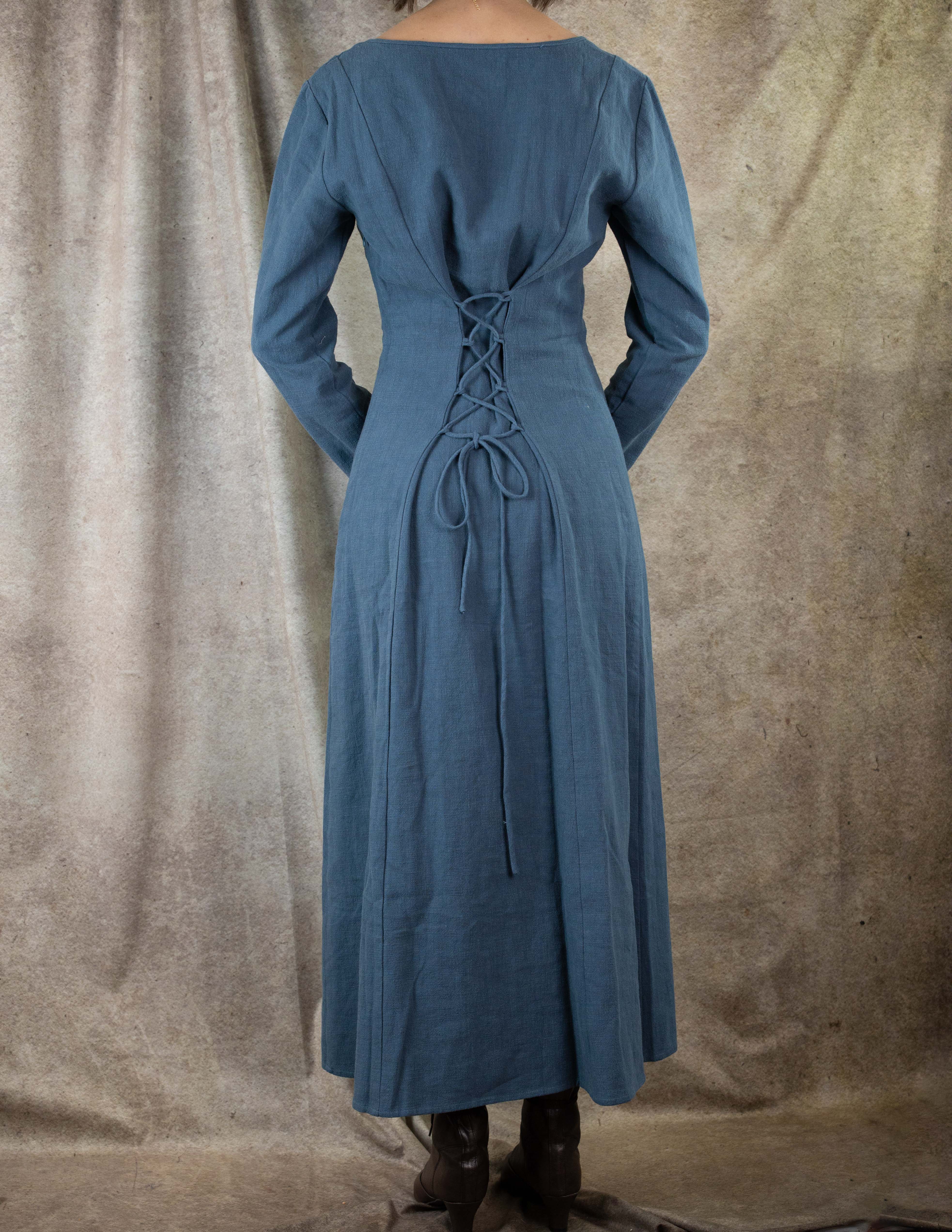 Teal Viking Dress - Image 16