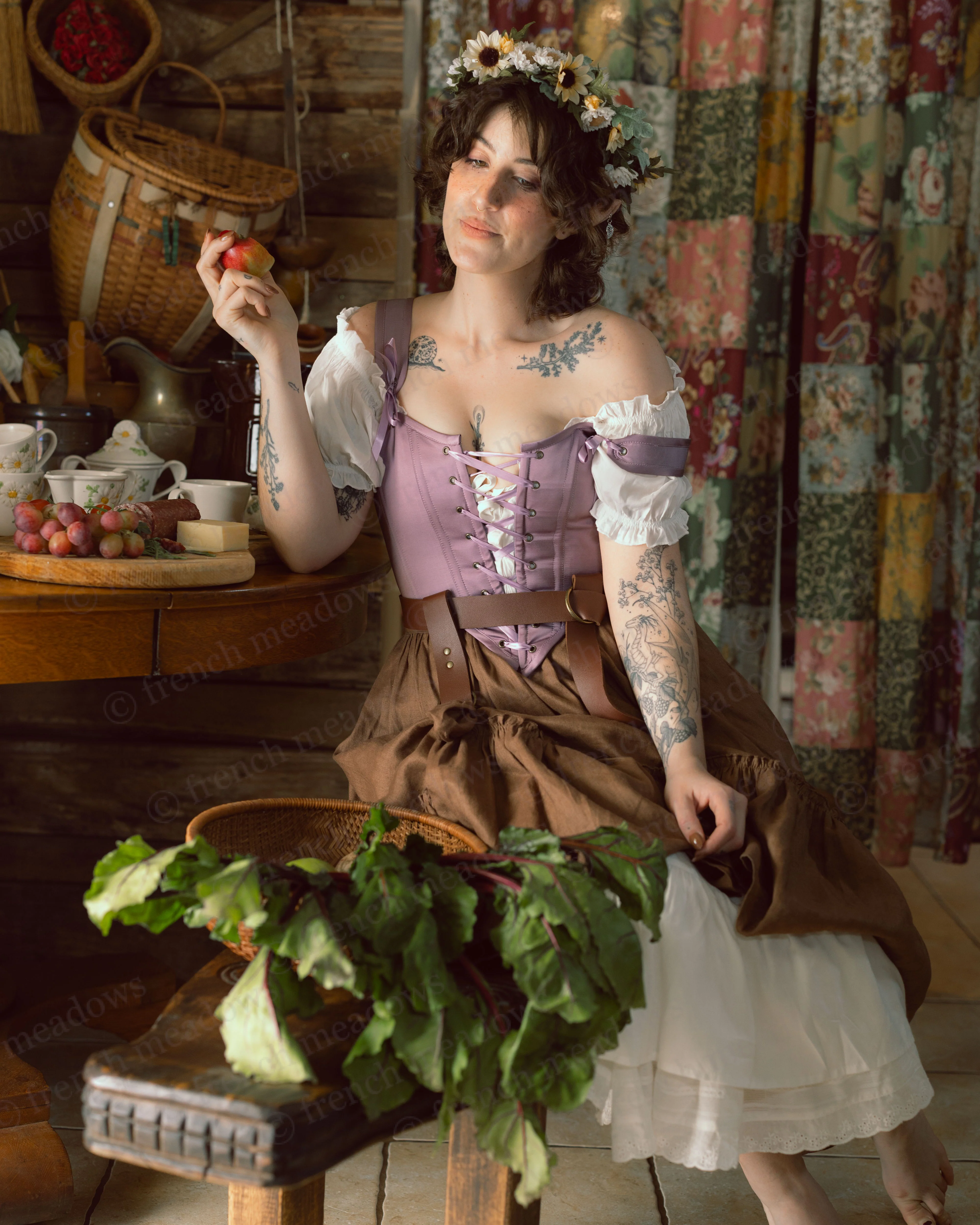White Cotton Petticoat - Image 6